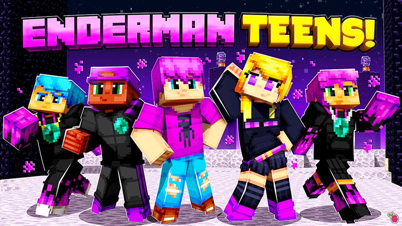 Enderman Teens on the Minecraft Marketplace by Razzleberries Enderman Teens on the Minecraft Marketplace by Razzleberries