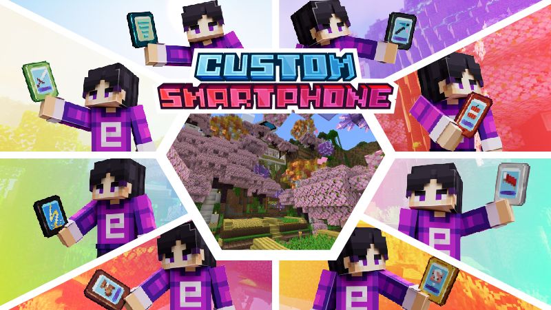 Custom Smartphones on the Minecraft Marketplace by Maca Designs