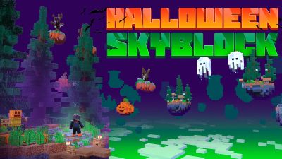 Halloween Skyblock on the Minecraft Marketplace by Lebleb