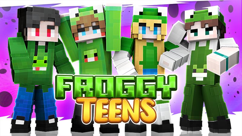 Froggy Teens on the Minecraft Marketplace by Sapphire Studios Froggy Teens on the Minecraft Marketplace by Sapphire Studios