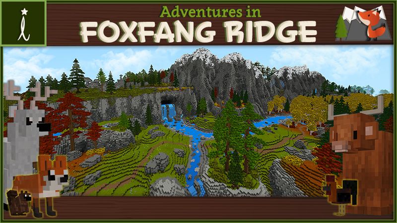 Adventures in FoxFang Ridge on the Minecraft Marketplace by Imagiverse Adventures in FoxFang Ridge on the Minecraft Marketplace by Imagiverse