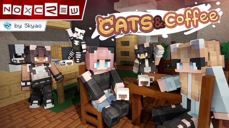 Cats and Coffee on the Minecraft Marketplace by Noxcrew Cats and Coffee on the Minecraft Marketplace by Noxcrew