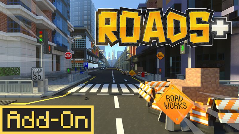 Roads  AddOn on the Minecraft Marketplace by MobBlocks