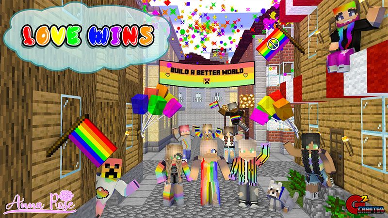 Love Wins on the Minecraft Marketplace by G2Crafted Love Wins on the Minecraft Marketplace by G2Crafted