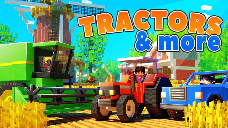 Tractors More on the Minecraft Marketplace by Kreatik Studios Tractors More on the Minecraft Marketplace by Kreatik Studios