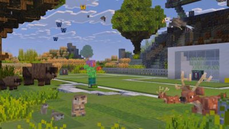 Three Stripes City on the Minecraft Marketplace by Mythicus Studios