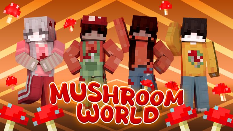 Mushroom World on the Minecraft Marketplace by Netherpixel