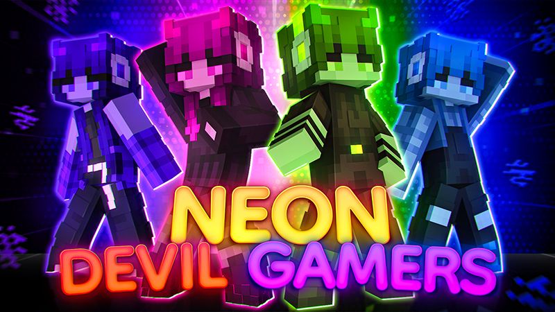 Neon Devil Gamers on the Minecraft Marketplace by Lua Studios Neon Devil Gamers on the Minecraft Marketplace by Lua Studios