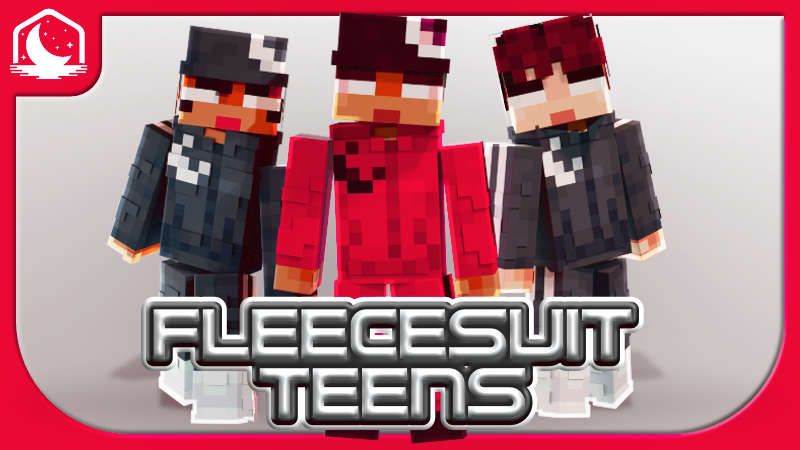 Fleecesuit Teens on the Minecraft Marketplace by Lunar Client