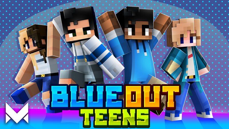 Blue Out Teens on the Minecraft Marketplace by MerakiBT Blue Out Teens on the Minecraft Marketplace by MerakiBT