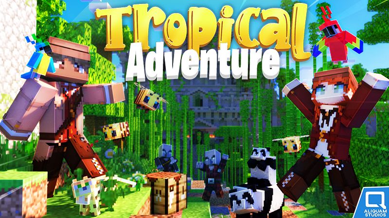 Tropical Adventure on the Minecraft Marketplace by Aliquam Studios Tropical Adventure on the Minecraft Marketplace by Aliquam Studios