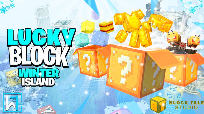 Lucky Block Winter Island