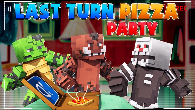 Last Turn Pizza Party on the Minecraft Marketplace by Giggle Block Studios Last Turn Pizza Party on the Minecraft Marketplace by Giggle Block Studios