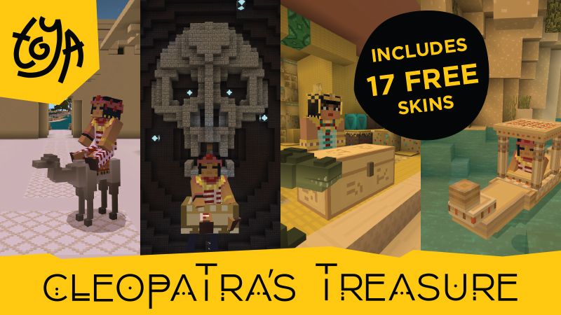 Cleopatras Treasure on the Minecraft Marketplace by Toya Cleopatras Treasure on the Minecraft Marketplace by Toya