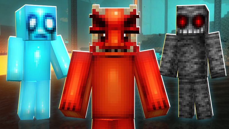 3D Monsters on the Minecraft Marketplace by The Lucky Petals