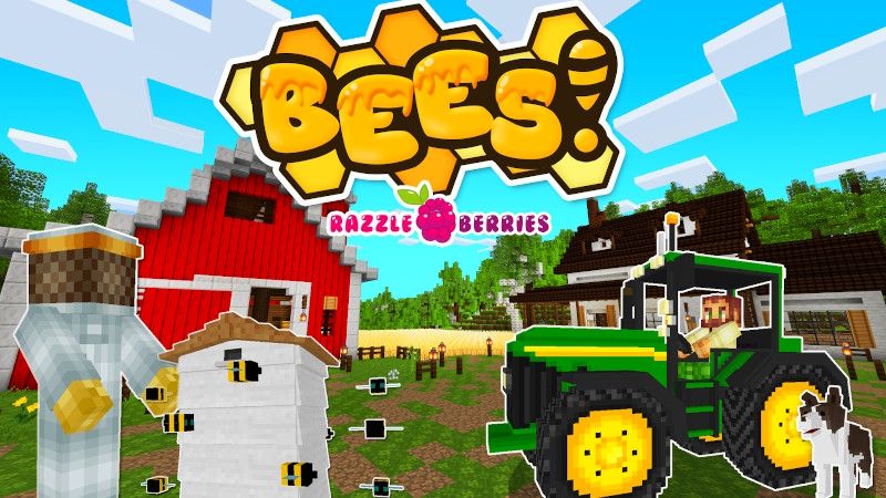 Bees on the Minecraft Marketplace by Razzleberries Bees on the Minecraft Marketplace by Razzleberries