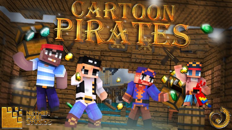 Cartoon Pirates on the Minecraft Marketplace by Netherpixel Cartoon Pirates on the Minecraft Marketplace by Netherpixel