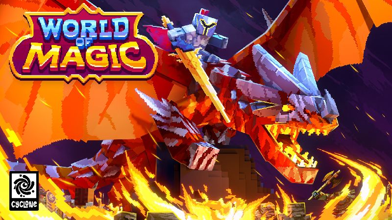 World of Magic Dragon Knight on the Minecraft Marketplace by Cyclone