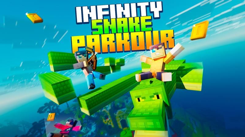 Infinity Snake Parkour on the Minecraft Marketplace by Cubed Creations Infinity Snake Parkour on the Minecraft Marketplace by Cubed Creations