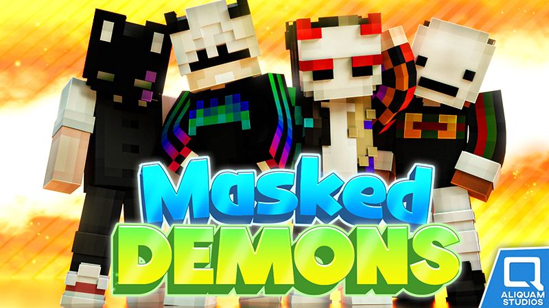Masked Demons on the Minecraft Marketplace by Aliquam Studios Masked Demons on the Minecraft Marketplace by Aliquam Studios