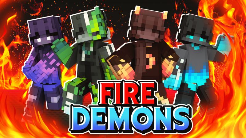 Fire Demons on the Minecraft Marketplace by HeroPixels