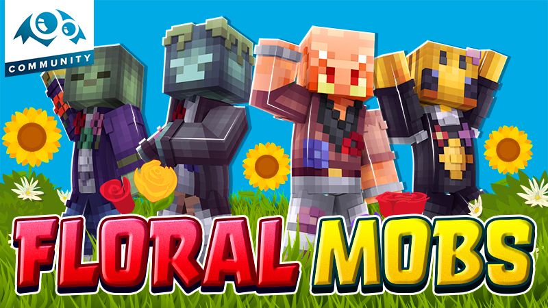 Floral Mobs on the Minecraft Marketplace by Monster Egg Studios Floral Mobs on the Minecraft Marketplace by Monster Egg Studios