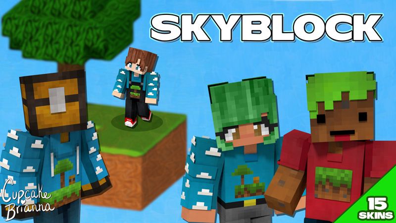 Skyblock HD Skin Pack