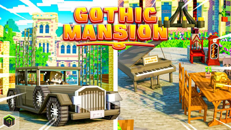Gothic Mansion on the Minecraft Marketplace by CrackedCubes Gothic Mansion on the Minecraft Marketplace by CrackedCubes