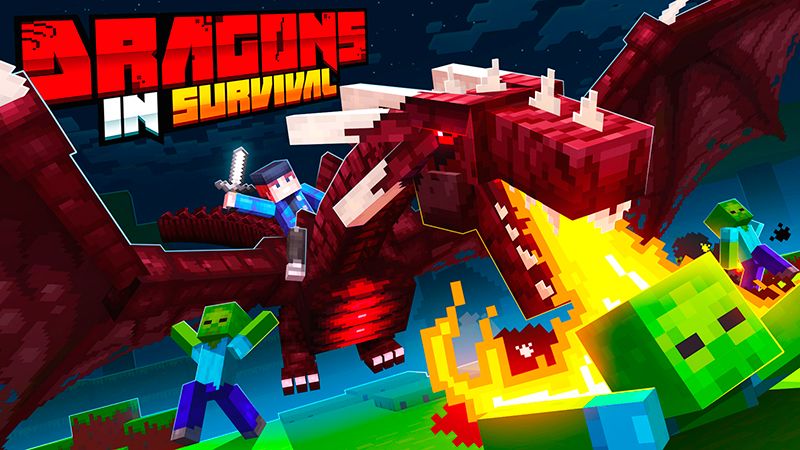 Dragons In Survival on the Minecraft Marketplace by Norvale