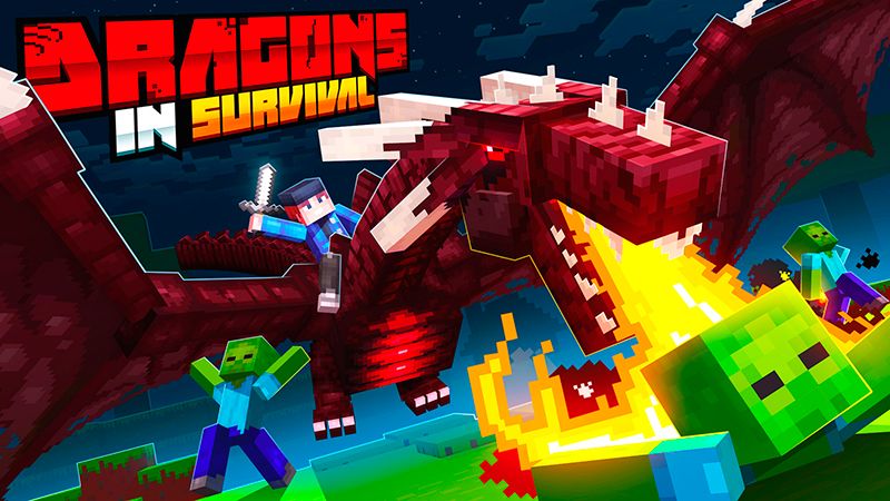 Dragons In Survival on the Minecraft Marketplace by Norvale Dragons In Survival on the Minecraft Marketplace by Norvale