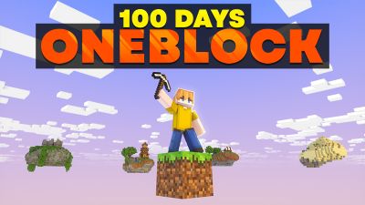 Oneblock 100 Days on the Minecraft Marketplace by Rainbow Theory