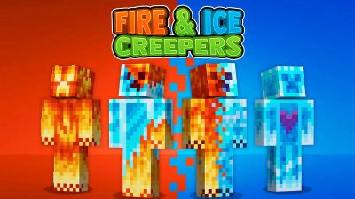 Fire  Ice Creepers on the Minecraft Marketplace by 57Digital