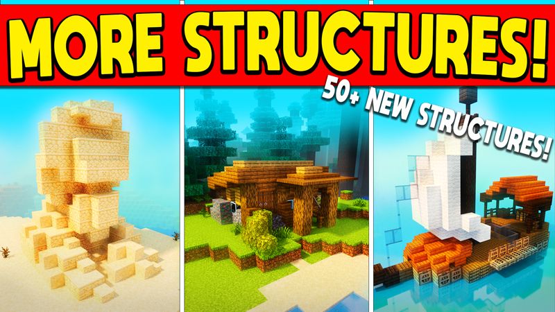 MORE STRUCTURES on the Minecraft Marketplace by Chunklabs