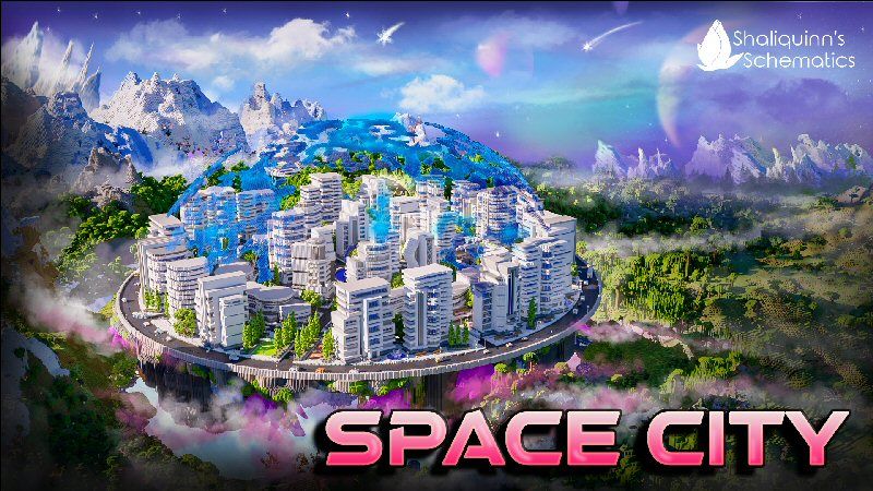 Space City on the Minecraft Marketplace by Shaliquinn's Schematics Space City on the Minecraft Marketplace by Shaliquinn's Schematics