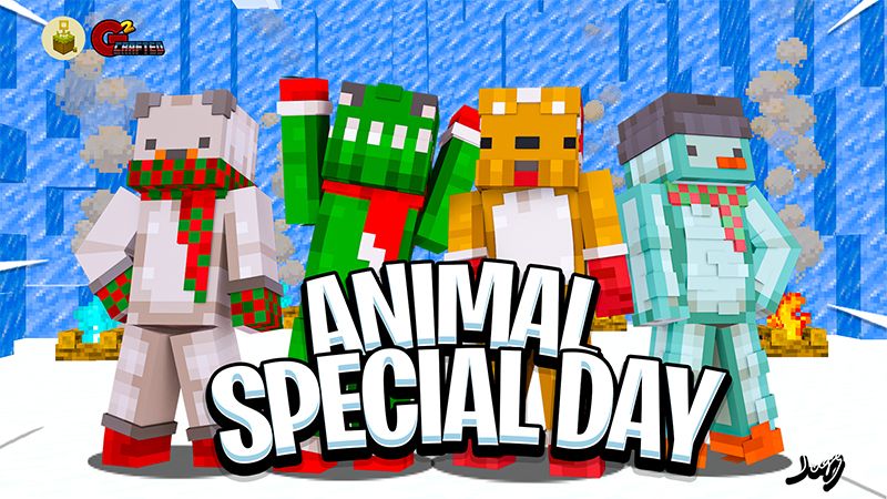 Animal Special Day on the Minecraft Marketplace by G2Crafted Animal Special Day on the Minecraft Marketplace by G2Crafted
