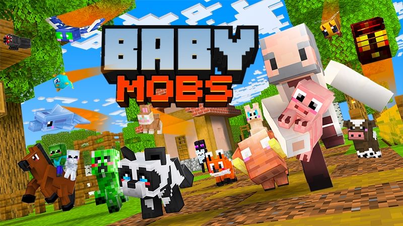 Baby Mobs on the Minecraft Marketplace by Kubo Studios Baby Mobs on the Minecraft Marketplace by Kubo Studios