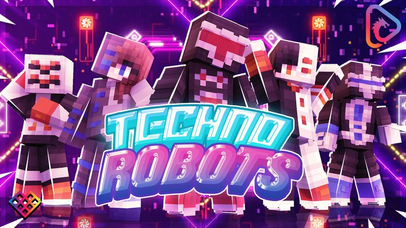 Techno Robots on the Minecraft Marketplace by Rainbow Theory Techno Robots on the Minecraft Marketplace by Rainbow Theory