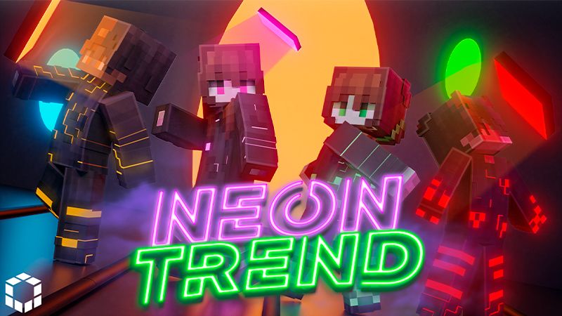 Neon Trend on the Minecraft Marketplace by UnderBlocks Studios