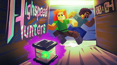 Highspeed Hunters on the Minecraft Marketplace by Glowfischdesigns