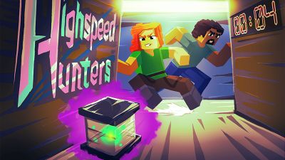 Highspeed Hunters on the Minecraft Marketplace by Glowfischdesigns Highspeed Hunters on the Minecraft Marketplace by Glowfischdesigns