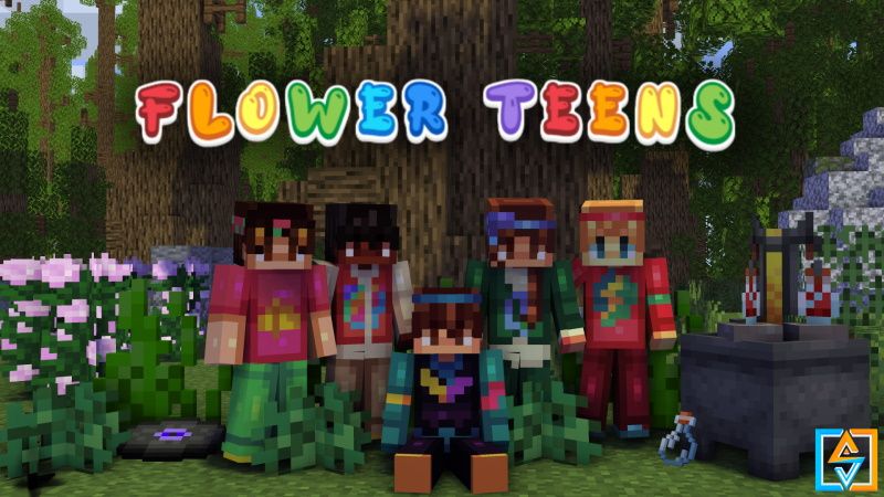 Flower teens on the Minecraft Marketplace by WildPhire