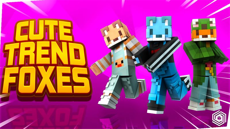 Cute Trend Foxes on the Minecraft Marketplace by UnderBlocks Studios Cute Trend Foxes on the Minecraft Marketplace by UnderBlocks Studios