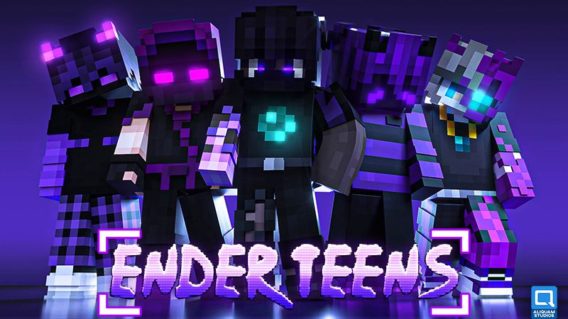 Ender Dragon Teens by Cynosia (Minecraft Skin Pack) - Minecraft