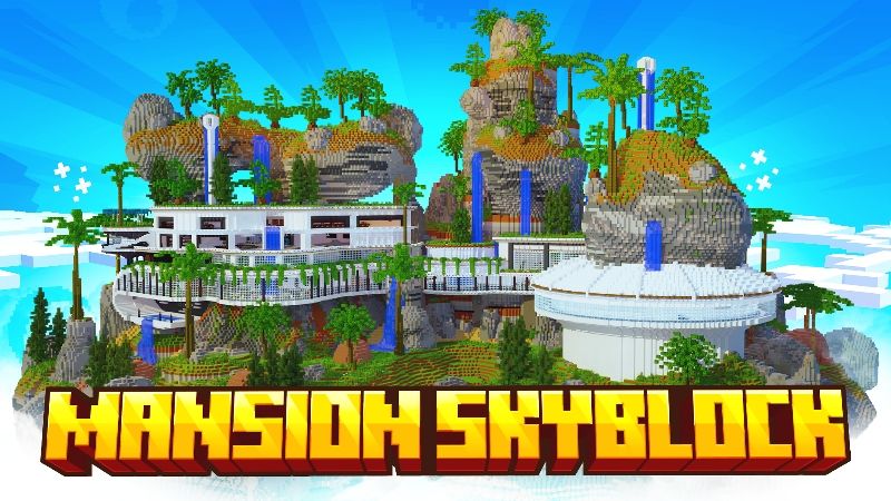 Mansion Skyblock on the Minecraft Marketplace by Tristan Productions Mansion Skyblock on the Minecraft Marketplace by Tristan Productions