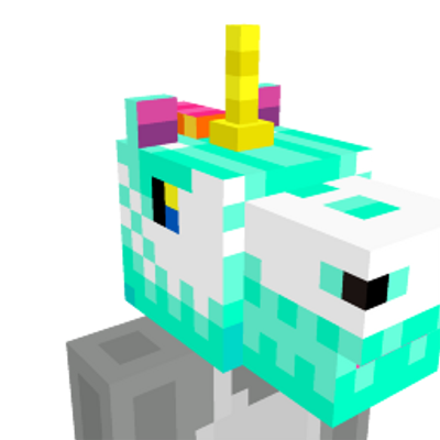 Unicorn Head on the Minecraft Marketplace by Mazario Studios