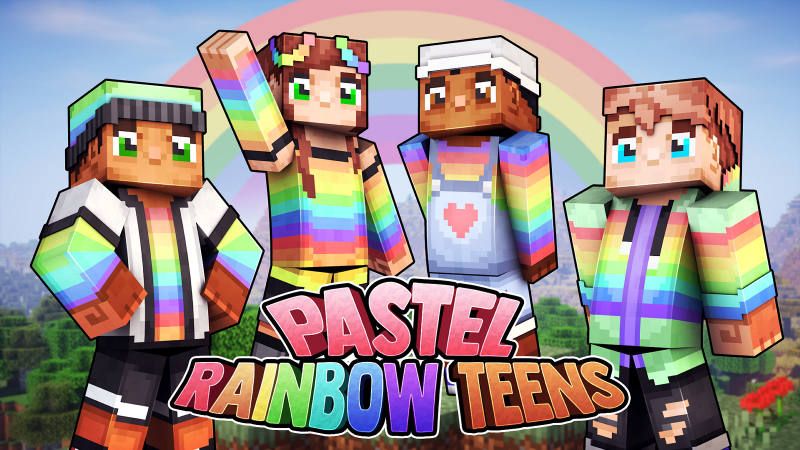 Pastel Rainbow Teens Pastel Rainbow Teens