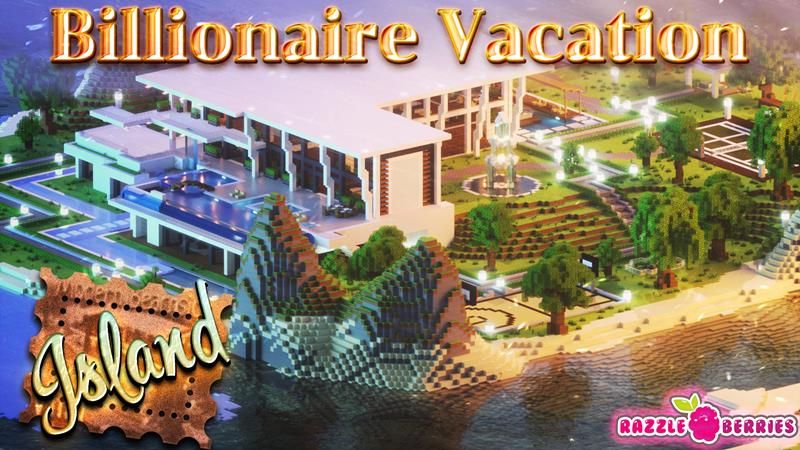 Billionaire Vacation Island on the Minecraft Marketplace by Razzleberries