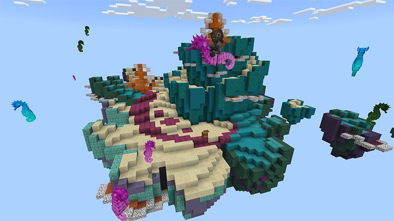 Seahorse Skyblock by Cynosia