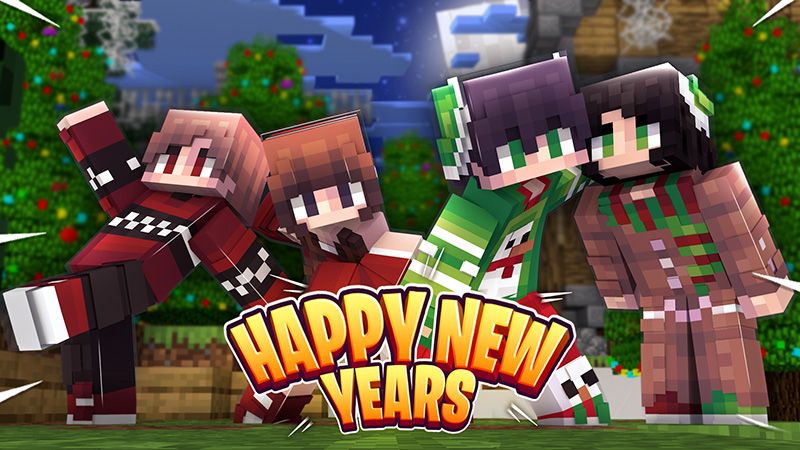 Happy New Years on the Minecraft Marketplace by Mine-North Happy New Years on the Minecraft Marketplace by Mine-North