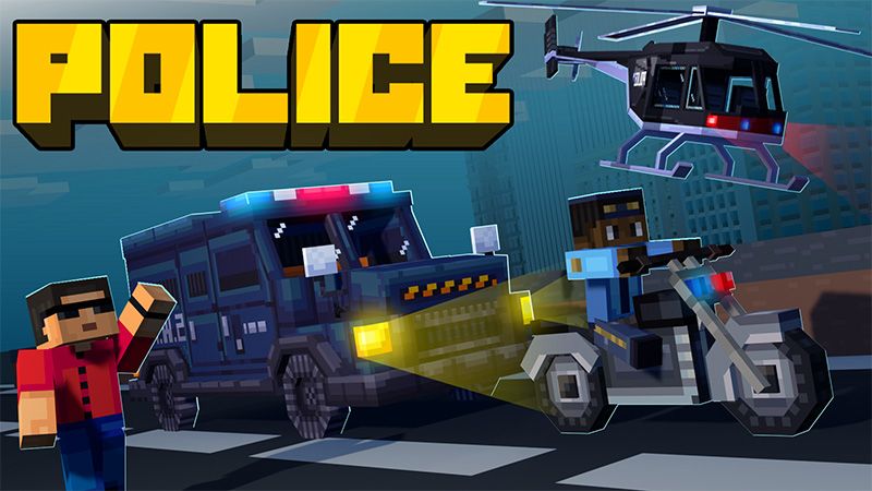 Police on the Minecraft Marketplace by Mine-North